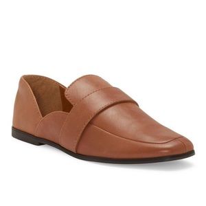 Lucky Brand Adelha leather flat slides
